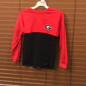 Georgia Bulldogs Long Sleeve Spirit Jersey